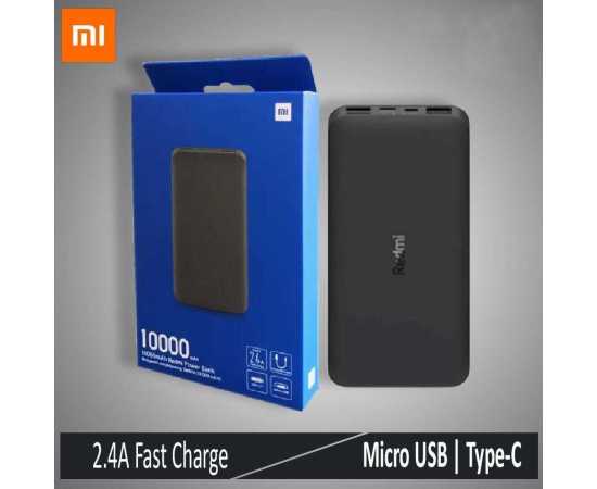 Xiaomi Redmi 2.4A Fast Charge Power Bank - 10000Mah