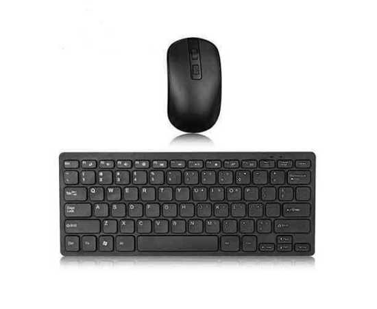 Jedel Ultra Mini Black Wireless Keyboard And Mouse Combo Set