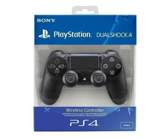 Sony PS4 Dual Shock 4 Jet Wireless Gaming Controller - Black