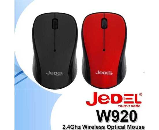 Jedel W920 Wireless Mouse - Black