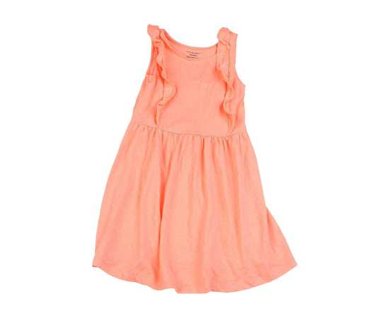Primark Long Frock For Girls - Orange