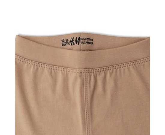 H&M Tights Jersey Fabric For Girls - Skin