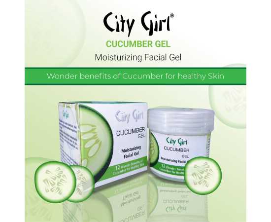 Cucumber Jel Moisturizing Facial Gel Jar