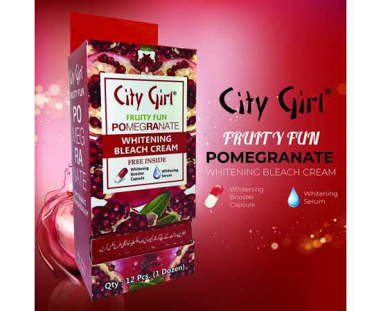 City Girl Pomegranate Bleach Sachet 12 Pcs Master