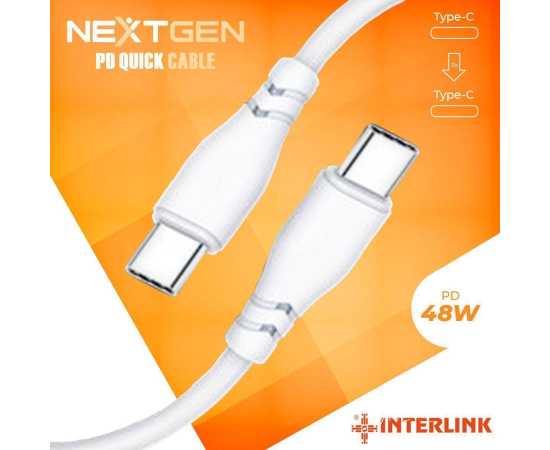 Nextgen Interlink Type C Fast Charging Data Cable