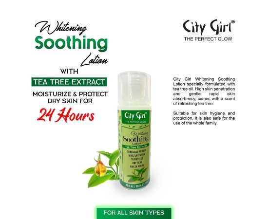 City Girl Whitening Soothing Lotion