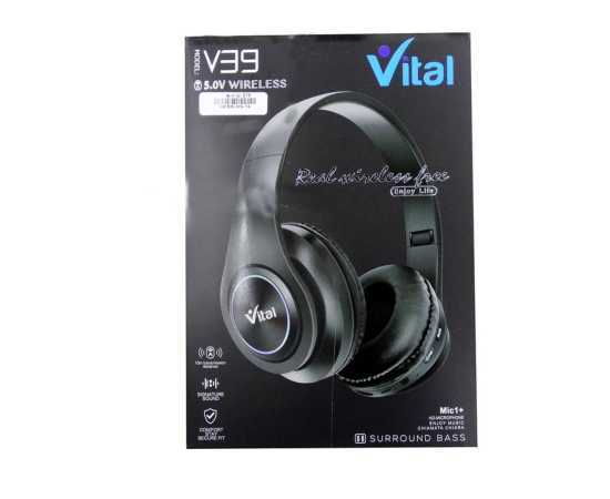 V39 BT Wireless Headphones Stereo Bass Sound