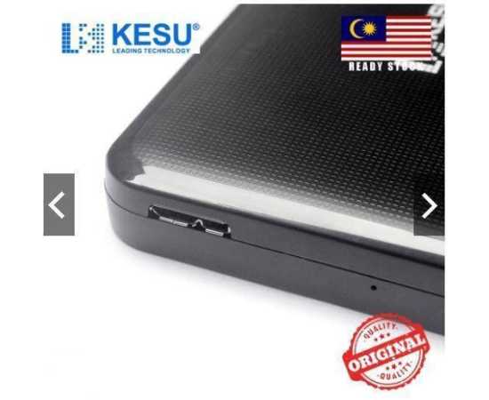 Kesu K103 USB 3.0 Sata External Hard Drive Casing 2.5 Inch - Black