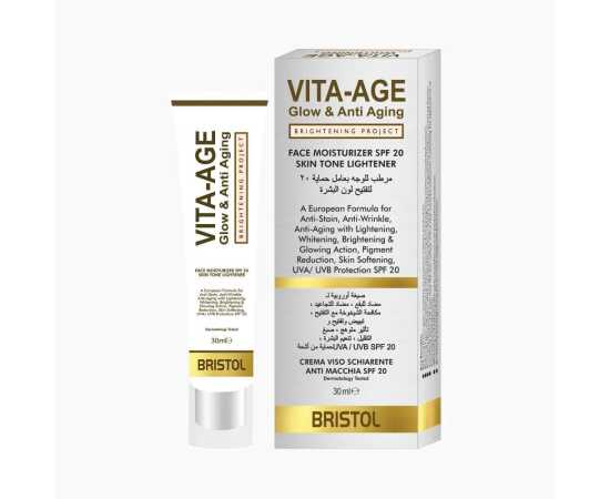 Vita-Age Glow And Anti Aging Whitening Cream - 30ML
