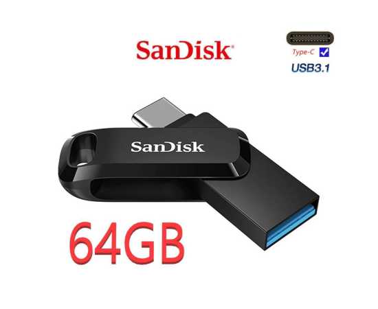 SanDisk 64GB Dual OTG Type-C USB Flash Drive - Sdddc3