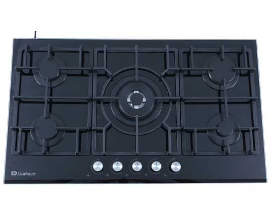 Dawlance Hob 590 BI with 5 Burners - Black