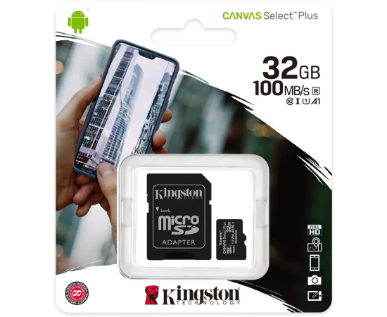 Kingston 32GB Micro Memory SD Card