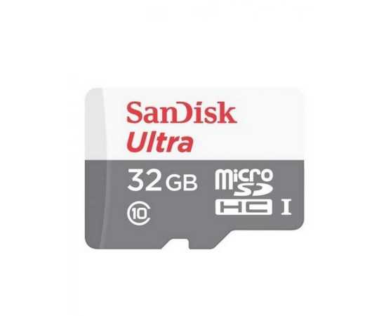 SanDisk 32GB Ultra Micro SD Memory Card C10 - 100Mb/s Speed