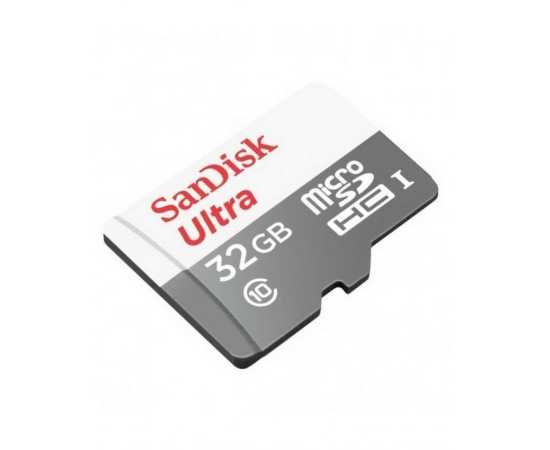 SanDisk 32GB Ultra Micro SD Memory Card C10 - 100Mb/s Speed