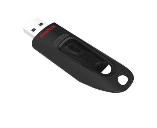 SanDisk 64GD Ultra USB 3.0 Flash Drive - Black
