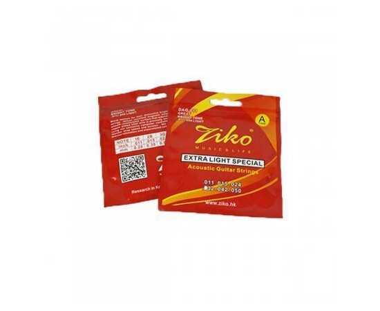 Ziko Custom Light Acoustic Guitar String Set
