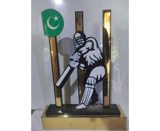 Best Batsman Cricket 3D Trophy Award - 1 Piece