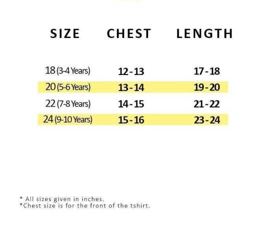 Soft Elegant Fabric Trendy T-Shirts For Kids