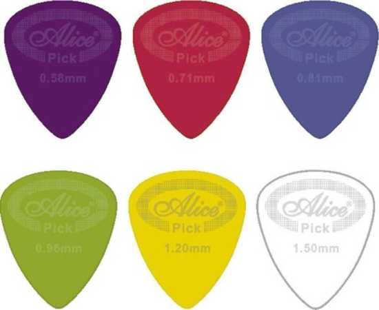 Acoustic Electric Guitar Pick Holder +10 Guitar Picks Set