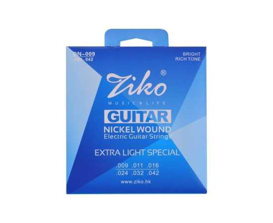 Dn-009 Ziko Electric Guitar String Pack