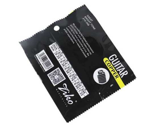 Dag-010 Ziko Extra Light Acoustic Guitar 6 String Set