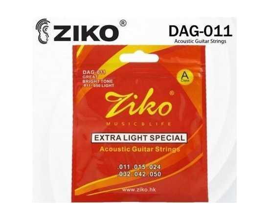 Ziko Custom Light Acoustic Guitar String Set