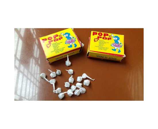 Pop Pop Fun Mini Sparkling Crackers Party Accessories for Kids - Pack of 2