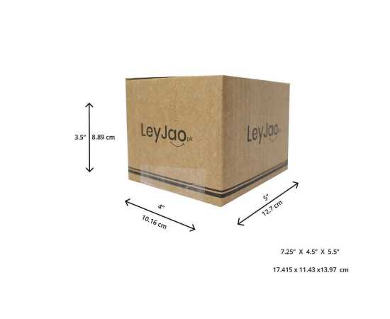 Leyjao Packaging Bundle Of 10 Box ( W5" x H3.5" x D4" )