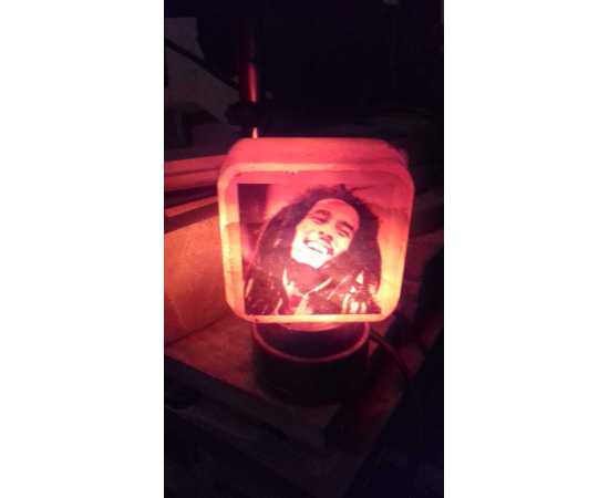 UV Print Salt Lamp For Room Decor