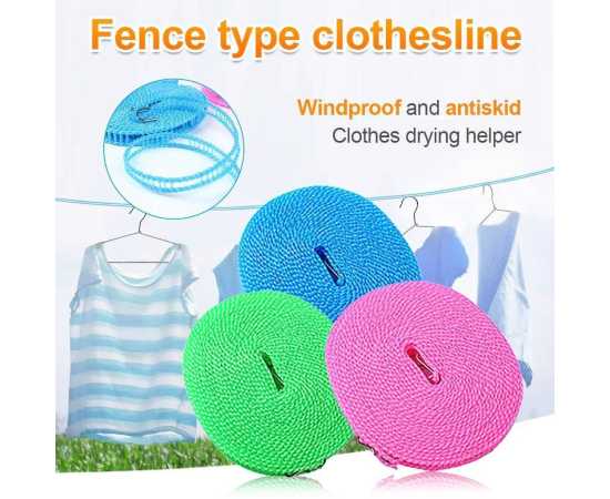 Plastic Clothes Hanging Rope - 5 Meters