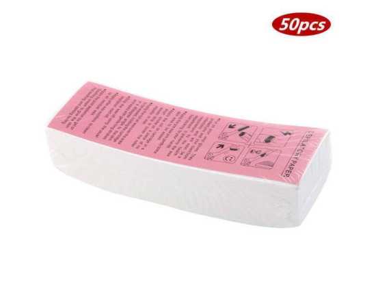 Non Fiber Beauty Hair Removal Depilatory Paper - 50 Pcs in 1 Pack