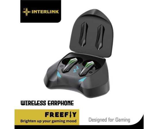 Interlink Airpods 03-06-017 Freefly Gaming Earbuds - Black