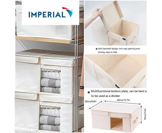 Imperial Clothes Storage Box Twin Cap