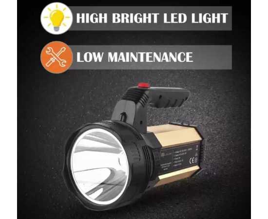 Portable DP 7313 LED Search Rechargeable Light Torch 6000mAh