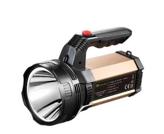 Portable DP 7313 LED Search Rechargeable Light Torch 6000mAh