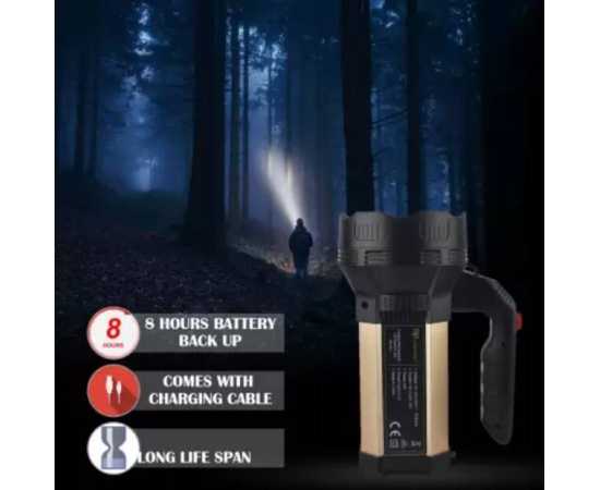 Portable DP 7313 LED Search Rechargeable Light Torch 6000mAh