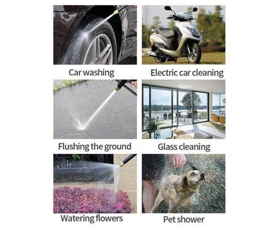 Portable Water Sprayer Nozzle High Pressure For Garden & Car Washing