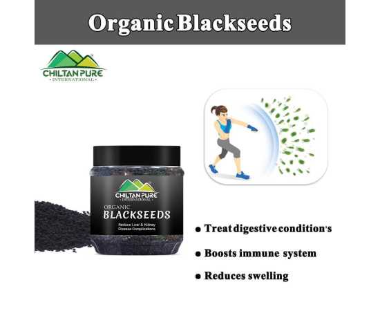 Chiltan Pure Blackseeds - Reduces Cholesterol Level - 200 Gram