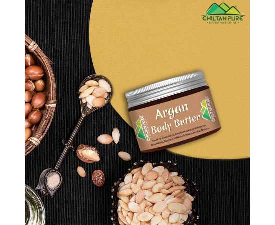 Chiltan Pure Argan Body Butter Moisturizer - 110G