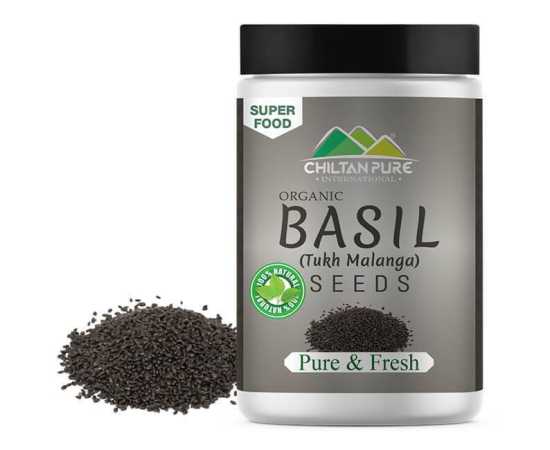 Chiltan Pure Basil Seeds (Tukh Malanga) - 220G