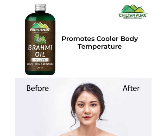 Chiltan Pure Brahmi Oil - Promotes Hair Growth - 250ML