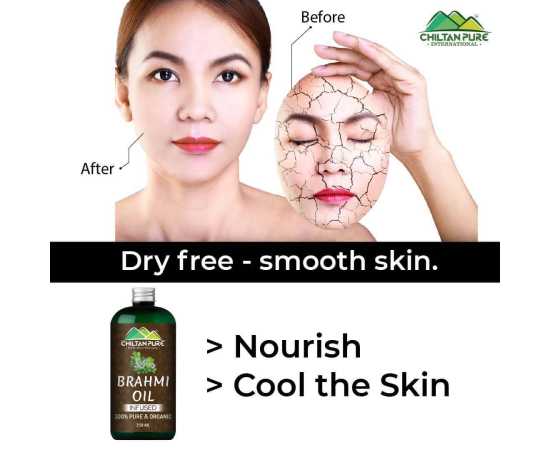 Chiltan Pure Brahmi Oil - Promotes Hair Growth - 250ML