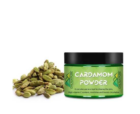 Chiltan Pure Cardamom Powder- Herbal Solution For Skin - 100G