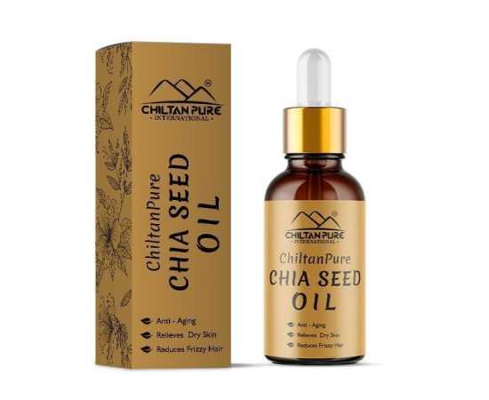 Chiltan Pure Chia Seed Oil - Promotes Healthier Skin Membrane - 30ML