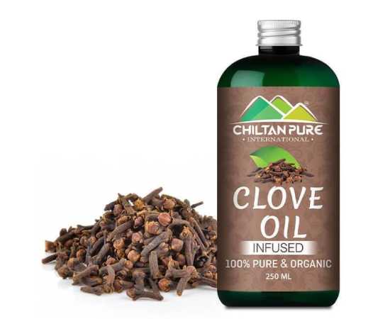 Chiltan Pure Clove Oil - Helps to Clean Teeth & Gums - 250ML