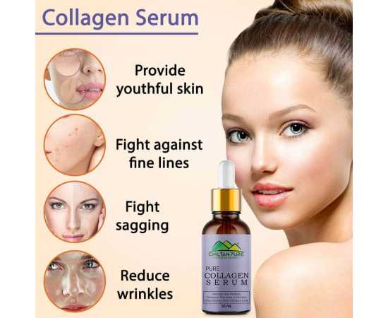 Chiltan Pure Collagen Serum - For Skin Tightening & Makes Skin Smoother