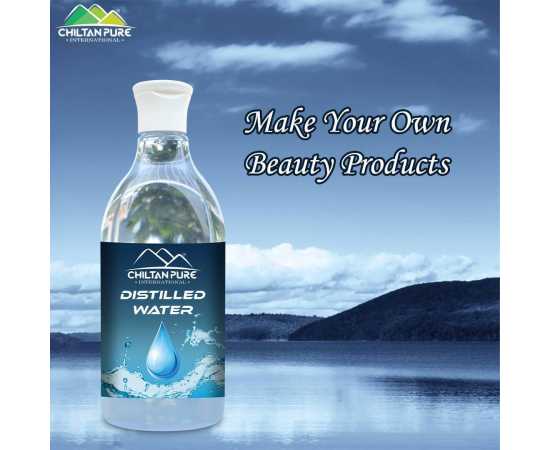 Chiltan Pure Distilled Water - Carries Ability To Bind Dirt - 500ML