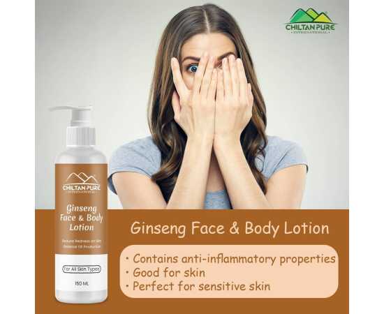 Chiltan Pure Ginseng Lotion - Helps Quell Redness & Puffiness - 150ML