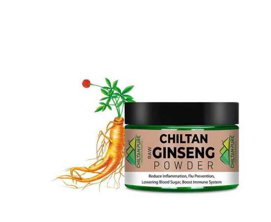 Chiltan Pure Ginseng Powder - Fight Tiredness & Increase  Energy - 80G