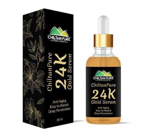 Chiltan Pure Gold Serum - Increase Skin Elasticity - 30ML